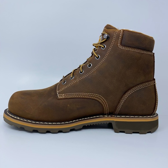 Carhartt Soft Toe 6" Waterproof Leather Work NEW - Picture 6 of 15